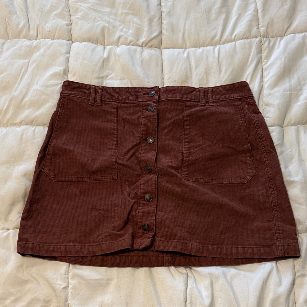 American Eagle corduroy mini skirt